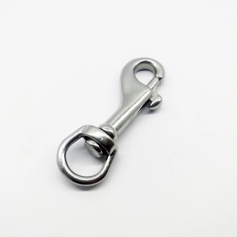 1pc Bolt Snap 316 Stainless Steel For Sports Equipment Marine Scuba Diving Bolt Snap