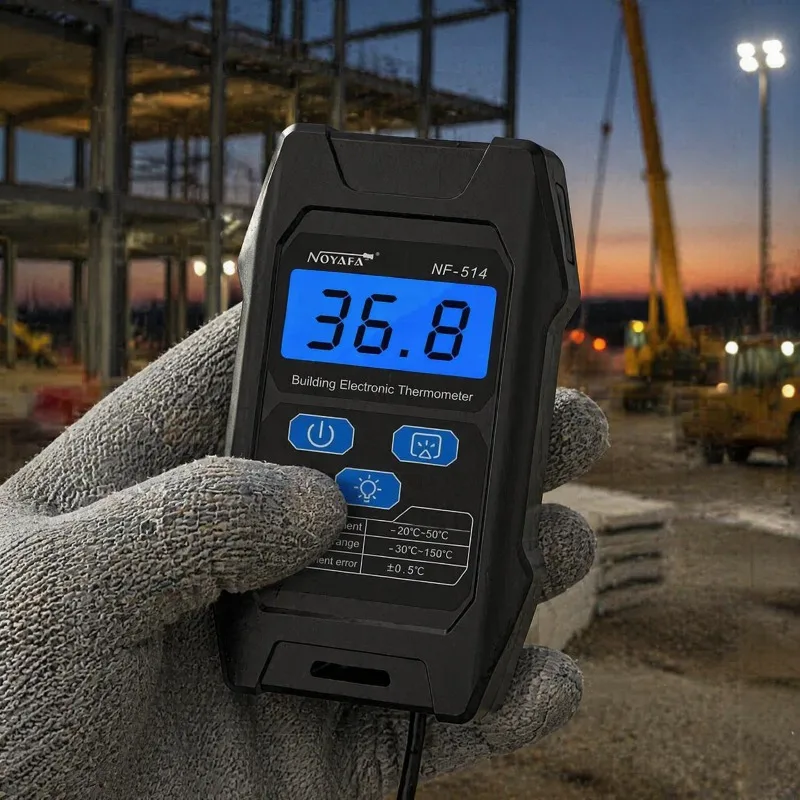 Portable NF-514 Cement Moisture Detector NOYAFA Digital Hygrometer Wood Soil Humidity Measuring Instrument