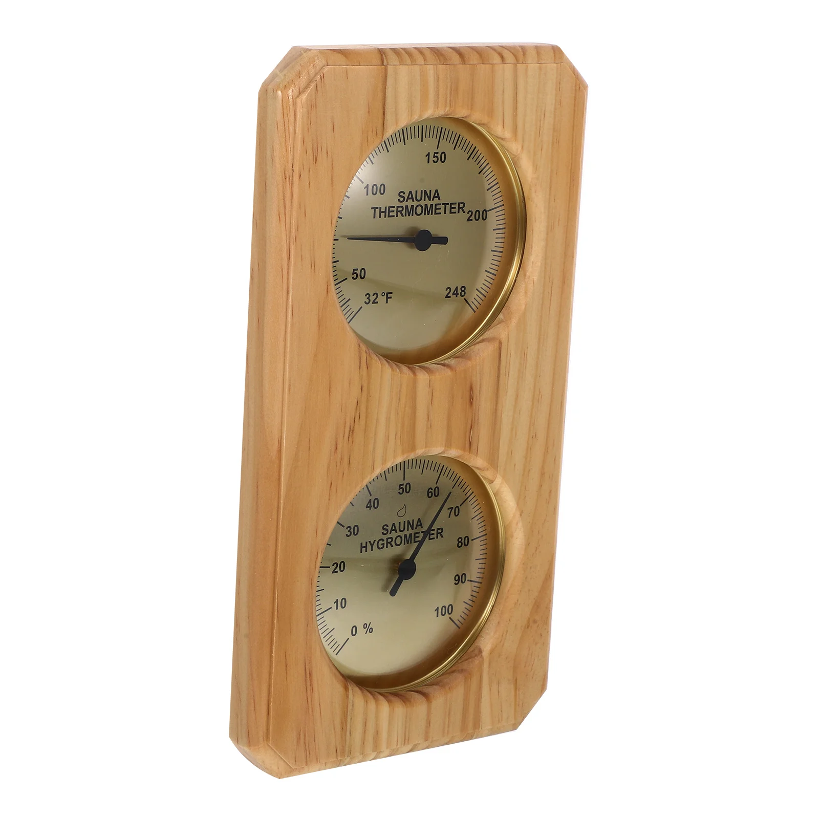 Thermometer Wall Outdoor Temperature Gauge Monitor Indoor Hygrometer Hanging Sauna Accessories Household for Room