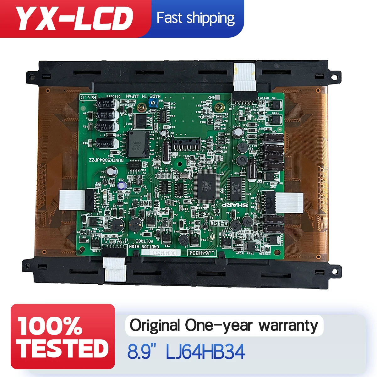 

100% testing Original LCD Display Screen LJ64HB34 DUNTK5084JPZZ LCD Display panel