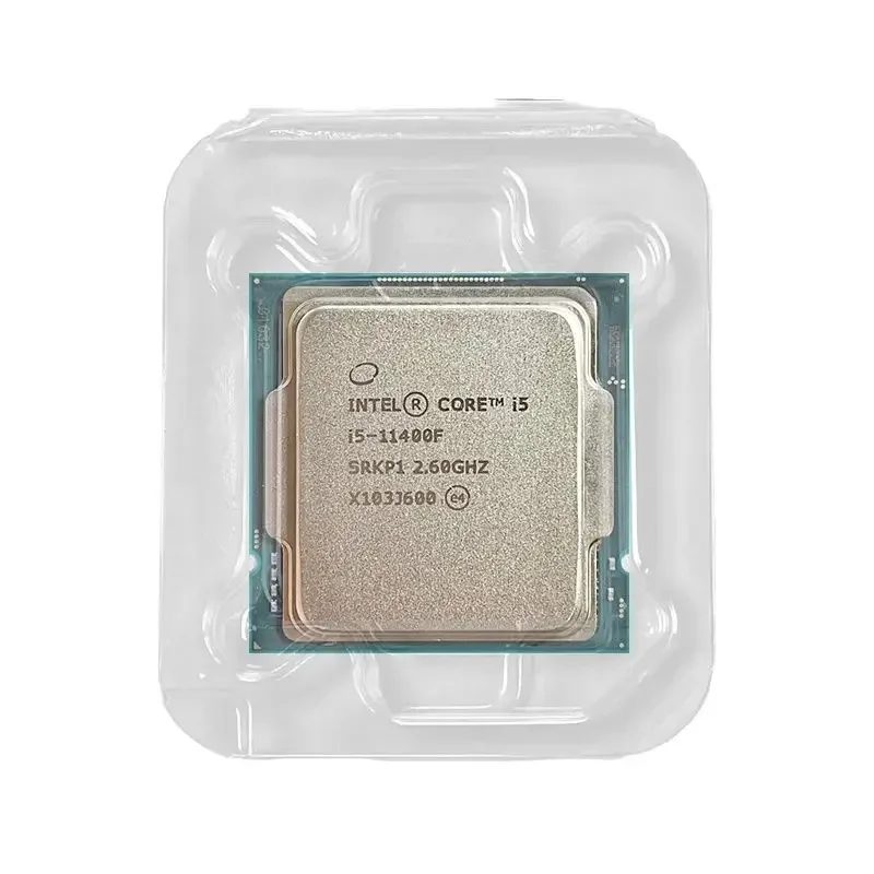 Intel New Core i5-11400F i5 11400F 2.6 GHz L3 = 12M 65W LGA 1200 ma senza ventola