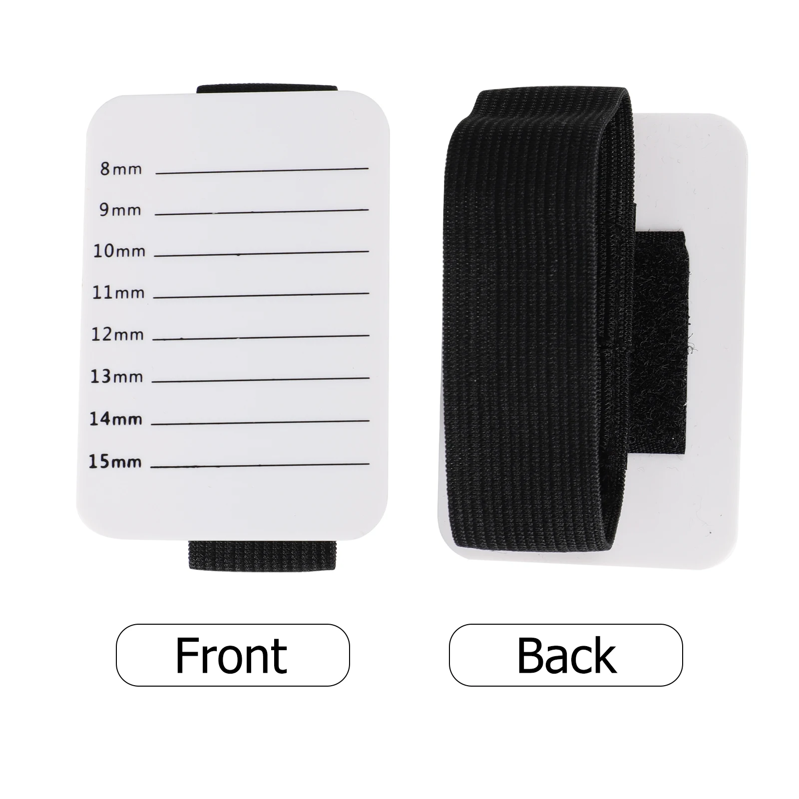 

4 Pcs Eyelash Board Kiss Tray Pallet Extensions Organizer Tech Accessories Hand Plate Handheld