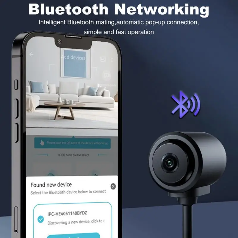 Камера безопасности, наружная камера безопасности, внутренняя широкоугольная камера для собак, ИК-камера ночного видения, обнаружение движения, монитор для детей и домашних животных, 2-сторонний