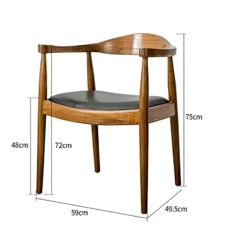 Solid wood dining table French retro desk pure natural log living room home Nordic simplicity modern minimalism