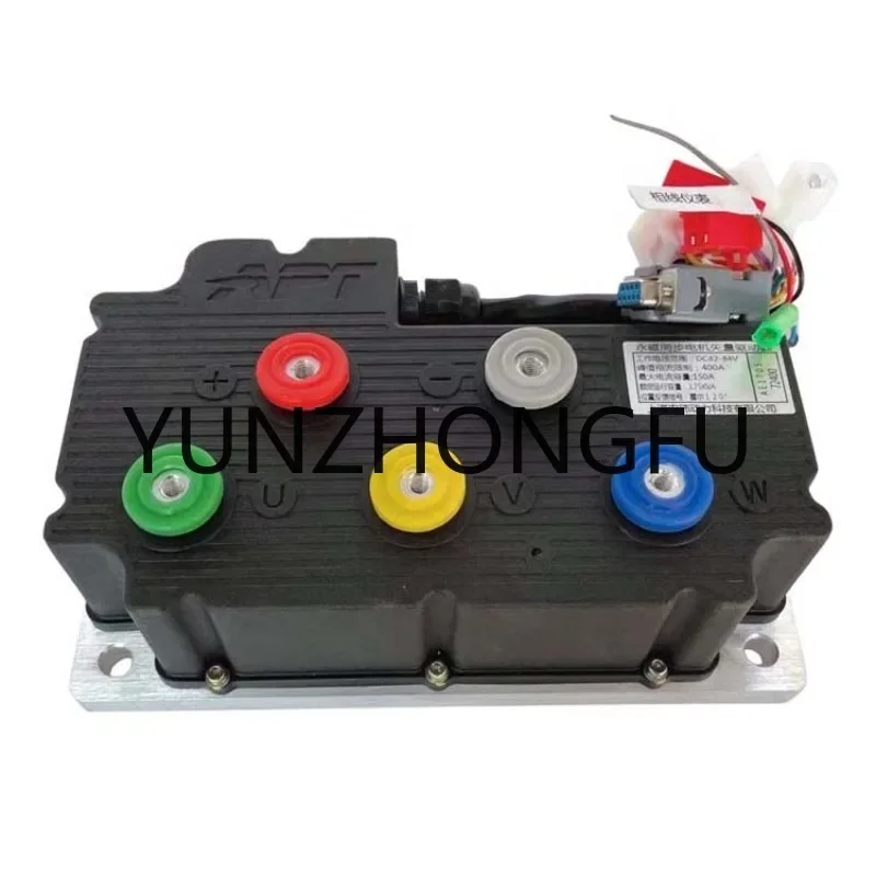 APT-72400 controller sinusoidal wave is suitable for 5KW60V72V automobile wheel motor  electric motorcycle driver