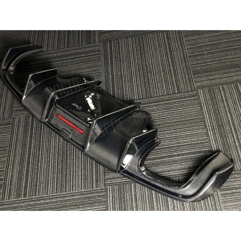 

Wholesale Real Carbon Fiber Rear Bumper Diffuser Lip Spoiler Fit 2012-2018 Q5 SQ5 Sline Mod Parts