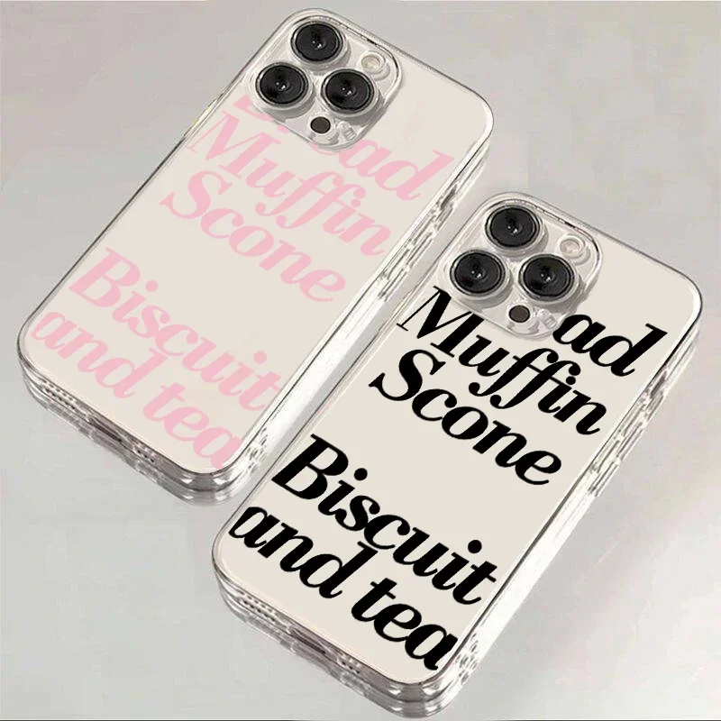 

Personalized English Letters Phone Case For iPhone 17 16 15 11 12 14 13 Pro Max Mini X XS XR 7 Plus 16E Air Shockproof Cover