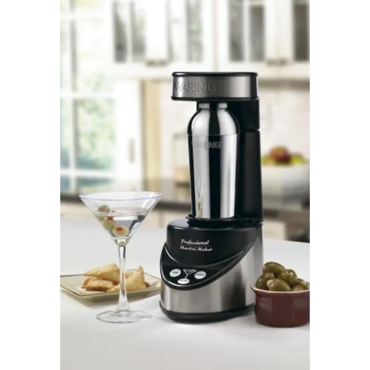 Waring Pro Professional Electric Martini Maker, nero/cromato