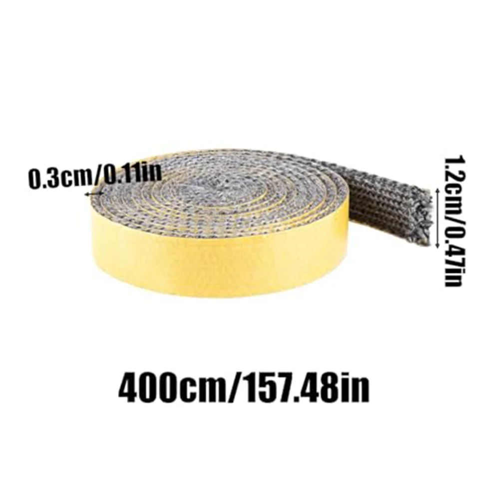 Home Heating Pellet Stove Gasket Heat Resistant Tape Heating Green Fiberglass Construction Temperature Resistant
