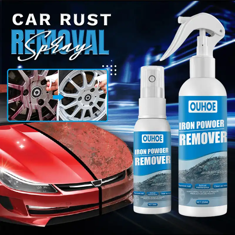 

30ml Iron Rust Remover for Car Rust Removal Spray for Metal Car Rust Remover Spray Metal Surface Chrome Paint Car Cleaning