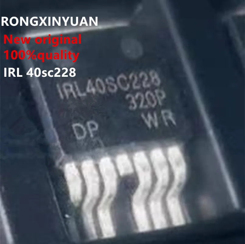 25pcs New original IRL 40sc228 IRL40SC228  N-channel withstand voltage: 40V Current: 360A D2PAK-7P 40SC228 chip