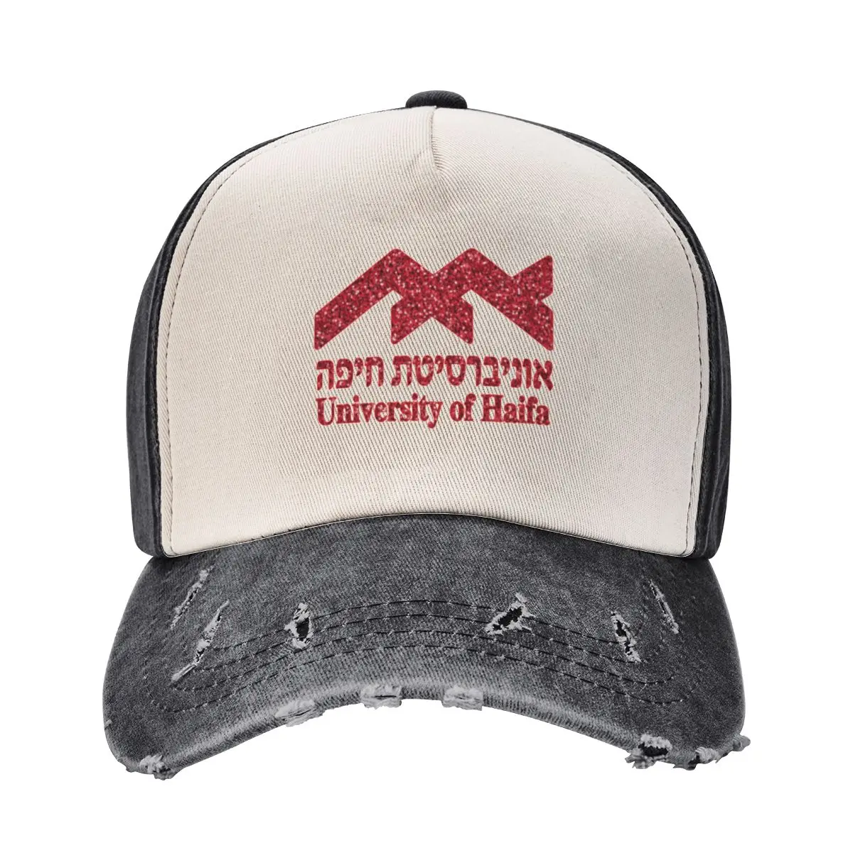 Glitter University of Haifa Baseball Cap Golf Sports Cap Sun Cap sun hat Men Women's