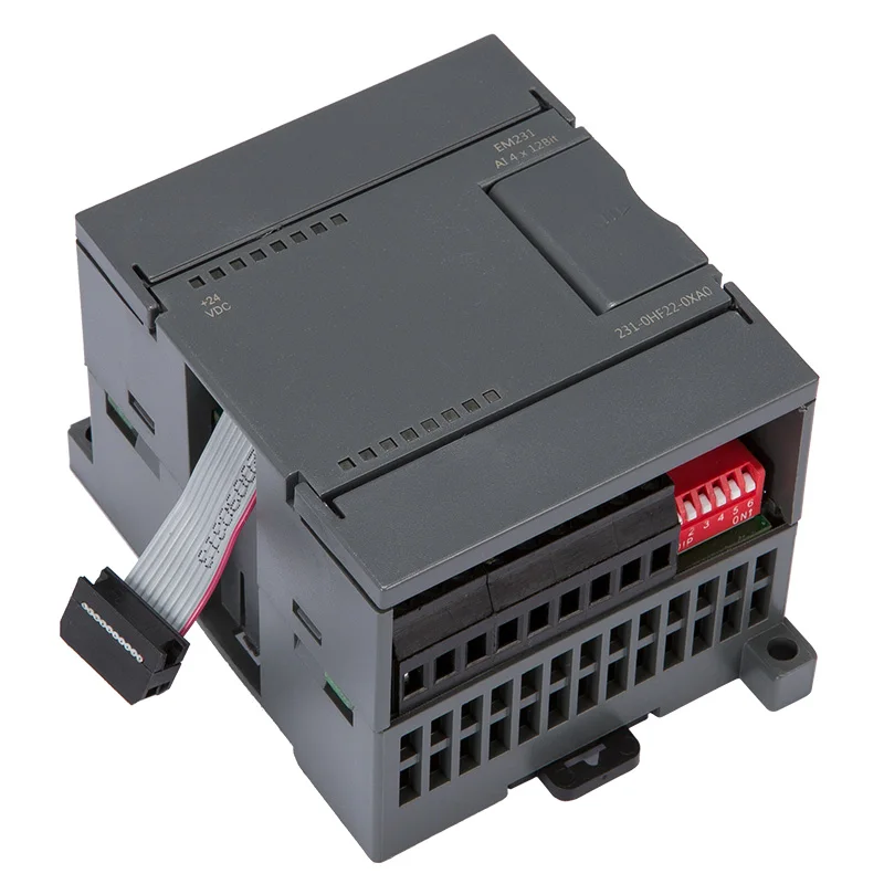 Módulo Extensível PLC para Siemens, Controlador Lógico Programático, DC 24V, 231-0HF22-0XA0, EM231