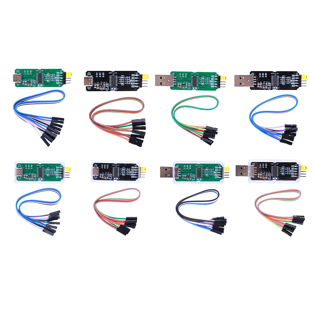 WCH Link Download Debugger RISC-V Online Type-C/USB Debug SWDTTL ARM 5V/3.3V for Windows