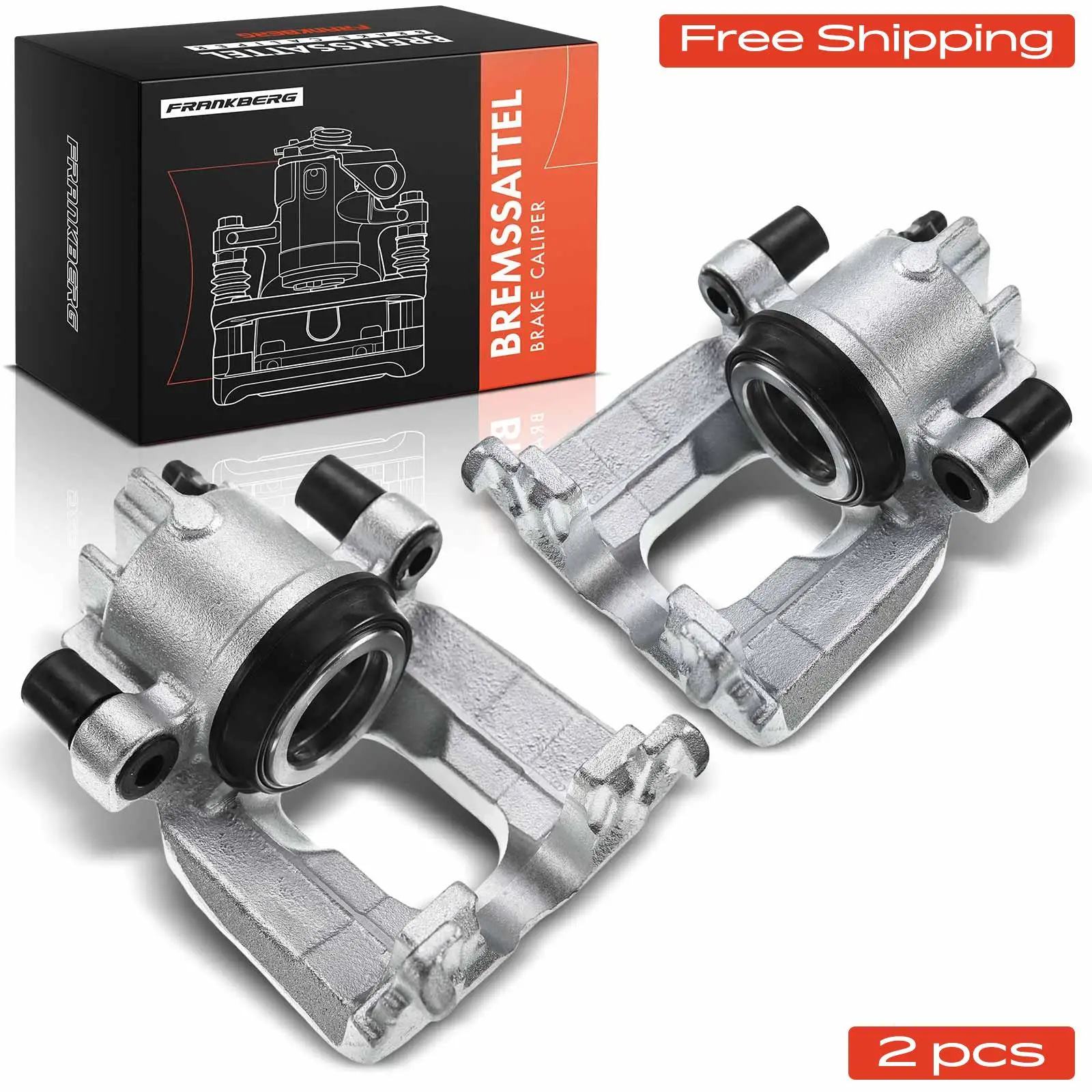 Frankberg 2x étrier de frein pour essieu avant pour Ford Focus DAW DBW DNW DFW 1998-2005 1075560 342856 1075789 342857