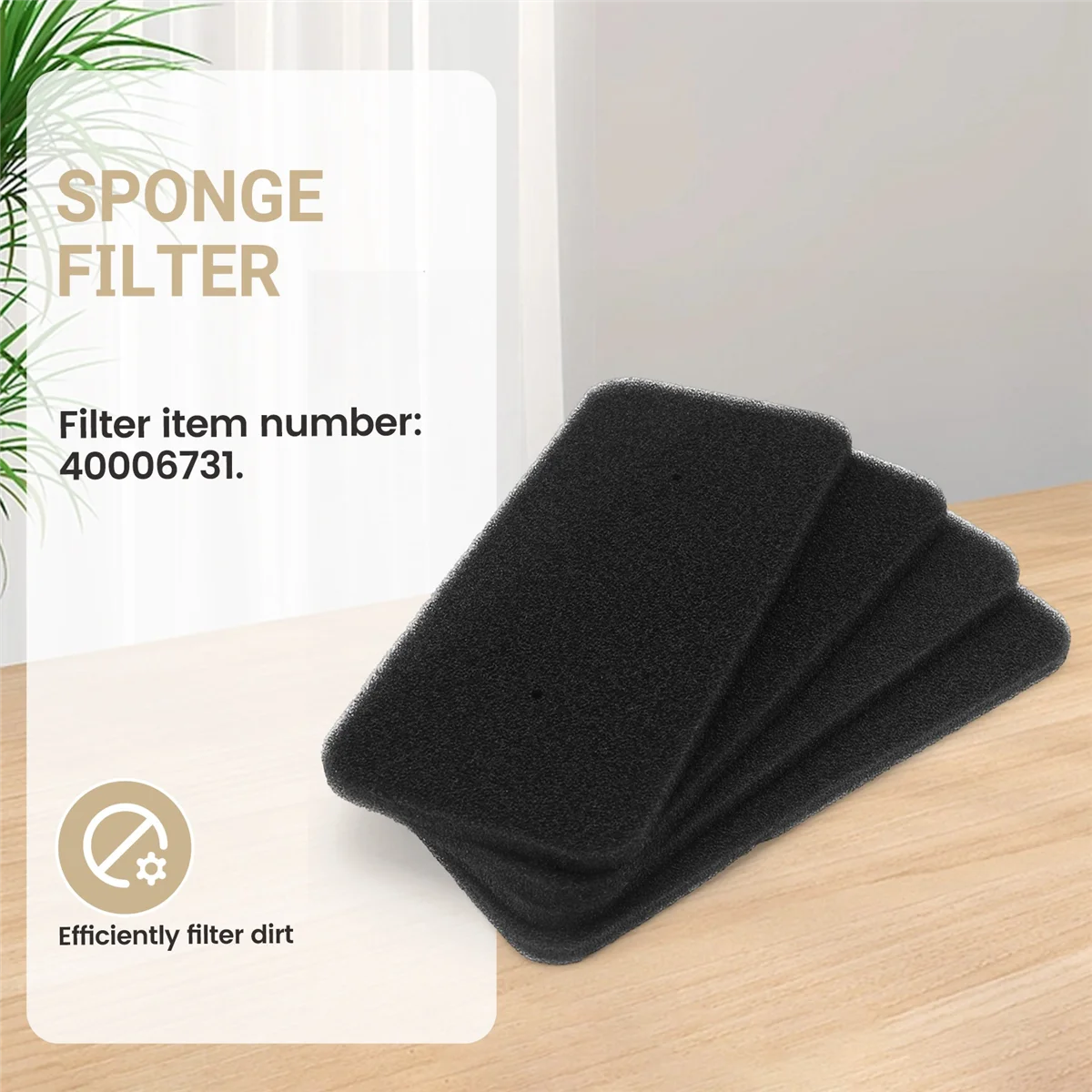 FLLF 4PCS 캔디/후버/Ostein/Fagor/House to House 열 펌프 건조기, 스폰지 필터 용 건조기 필터 교체 부품