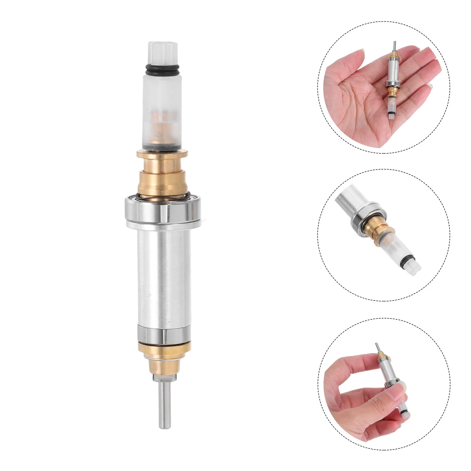 

Nail Art Drill Handpiece Comfortable Lightweight Handle Nail Polisher Spindle Replacement Parts Precise Performance for Salon