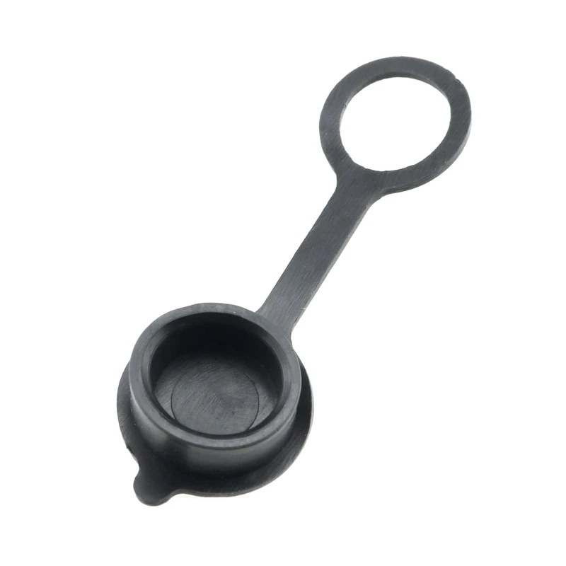 Black GX12 GX16 GX 20 Aviation Connector Plug Cover Circular Connector Protective Sleeve Waterproof Dustproof Cap Lid - Detail 1