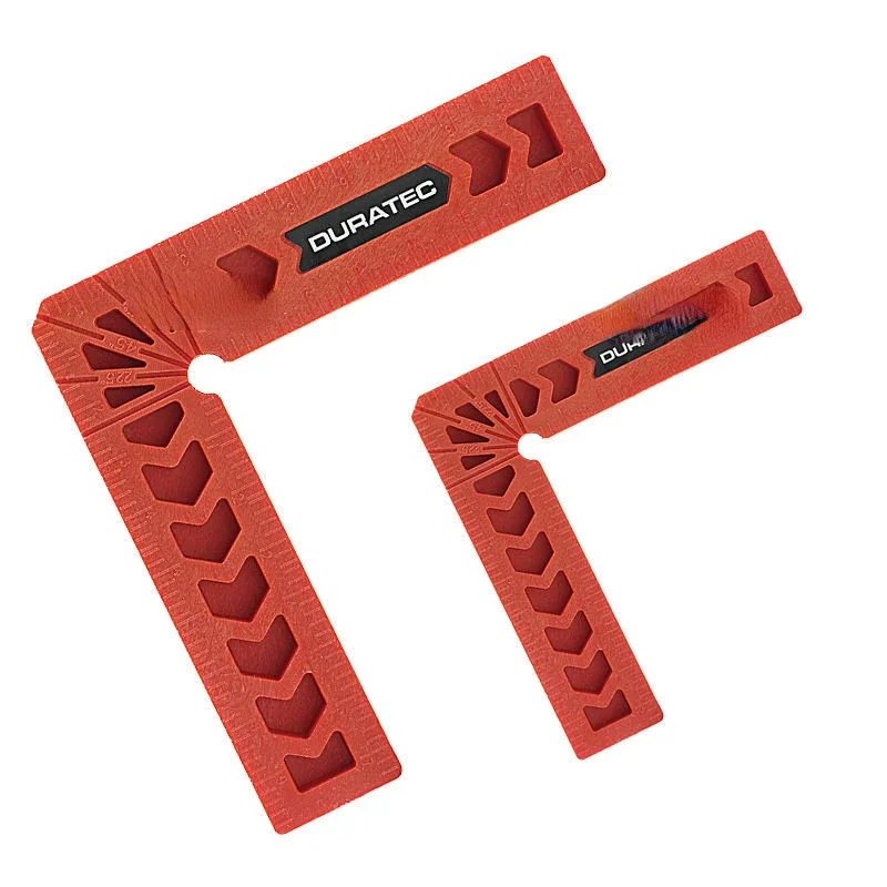 90 ° 45 ° L-type Holder Carpenter's Angle Ruler Auxiliary Tool Marking Locator DURATEC Right-angle Locating Ruler