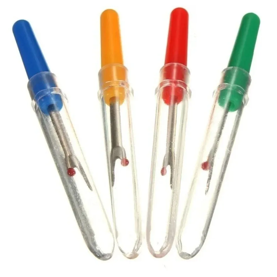 4pcs X Plastic Handle Seam Stitch Ripper Unpicker Thread Cutter Sewing Tool