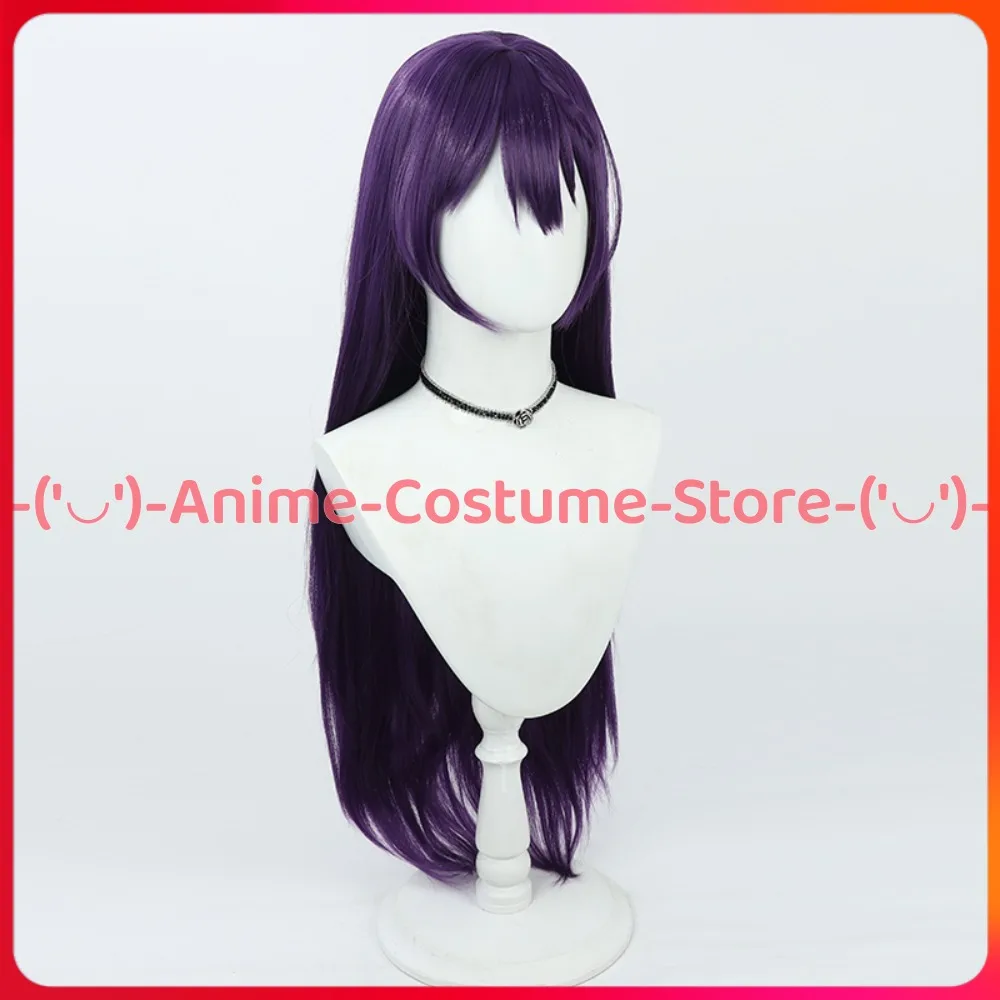 NIJISANJI VTuber Matsurizaka Douga 코스프레 가발 애니메이션 게임 캐릭터 할로윈 카니발 파티 가발 내열성 합성 머리카락