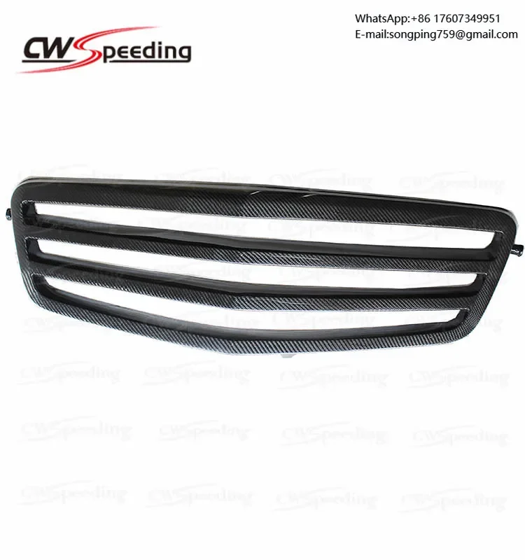 

2010-2013 CARBON FIBER FRONT BUMPER GRILL FRONT GRILL BODY KIT for MERCEDES-BENZ E-CLASS W212
