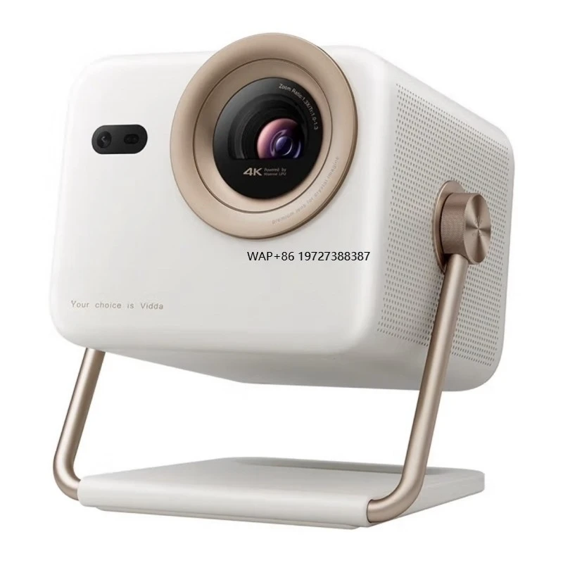 Vidd  a M2Pro 4K Ultra HD Pure Three-Color Laser Projector Optical Lossless Zoom for Living Room Home Theater Hisense 3D US