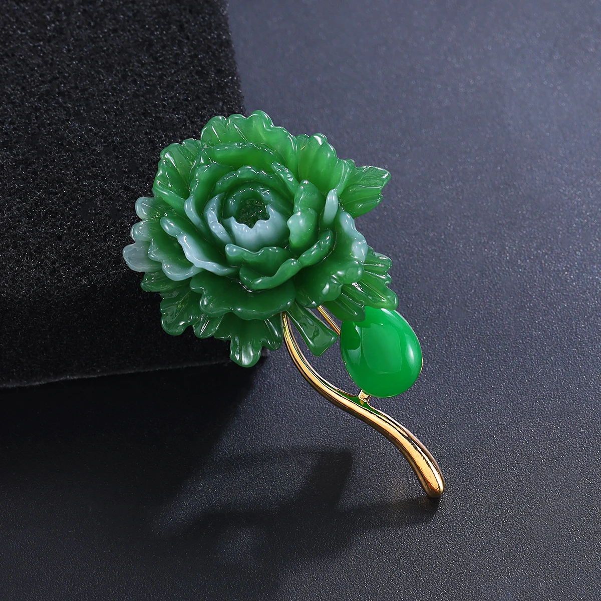 Green Peony Flower …