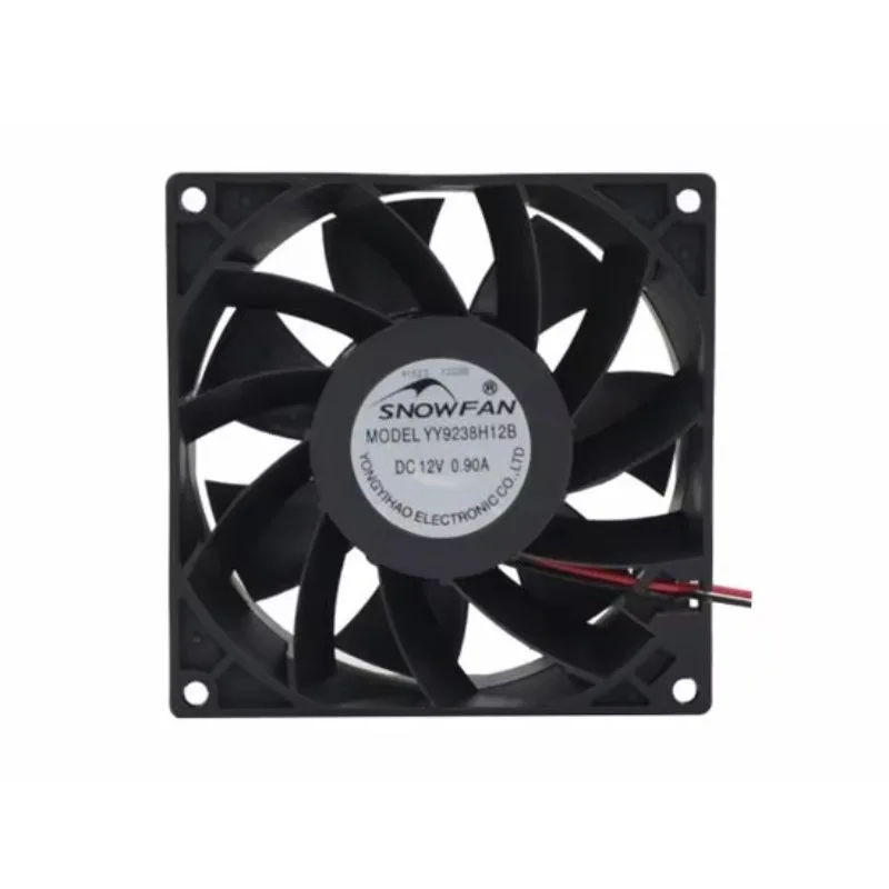 

SNOWFAN YY9238H12B DC 12V 0.9A 92x92x38mm 2-Wire Server Cooling Fan