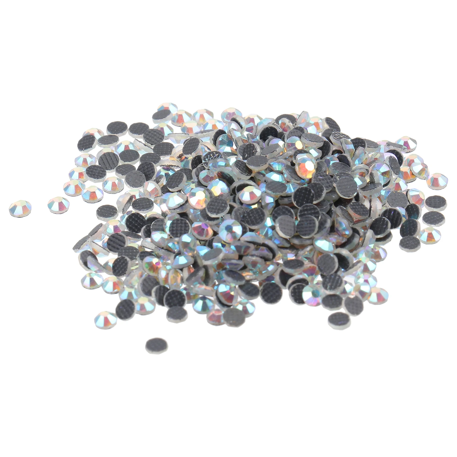 

1440pcs Crystal AB Rhinestones Flatback Hotfix 3mm SS10 Resin Drills for DIY Clothing Nail Cell Phones Decor
