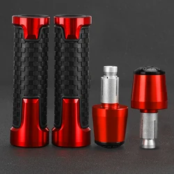 7/8'' 22mm Handlebar Grips Motorcycle FOR KYMCO DOWNTOWN 125/200/300/350/350i Handle Bar Cap Grip End Plugs 2021 2022 2023 2024