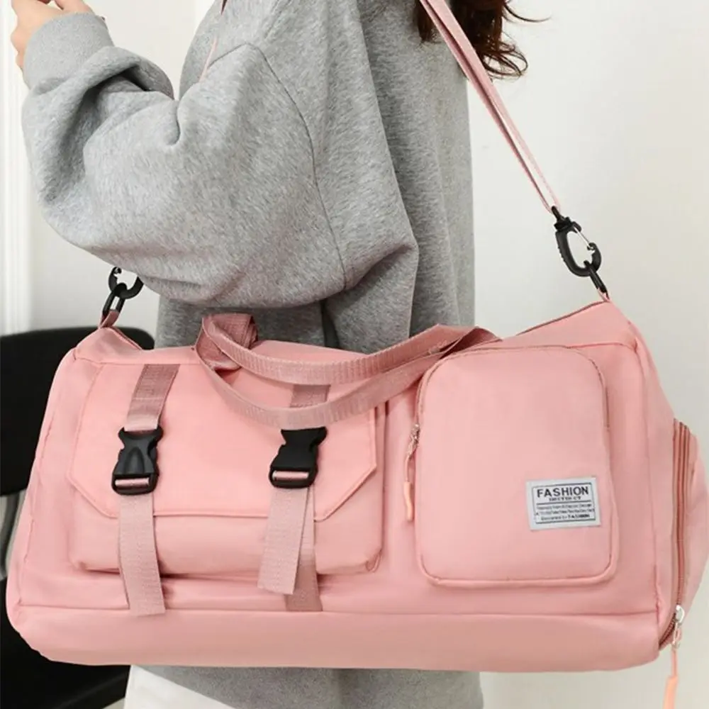 

Оксфордская дорожная сумка для багажа, складная нейлоновая спортивная сумка на короткие расстояния, многофункциональная сумка с отделением для обуви, большая вместительная сумка