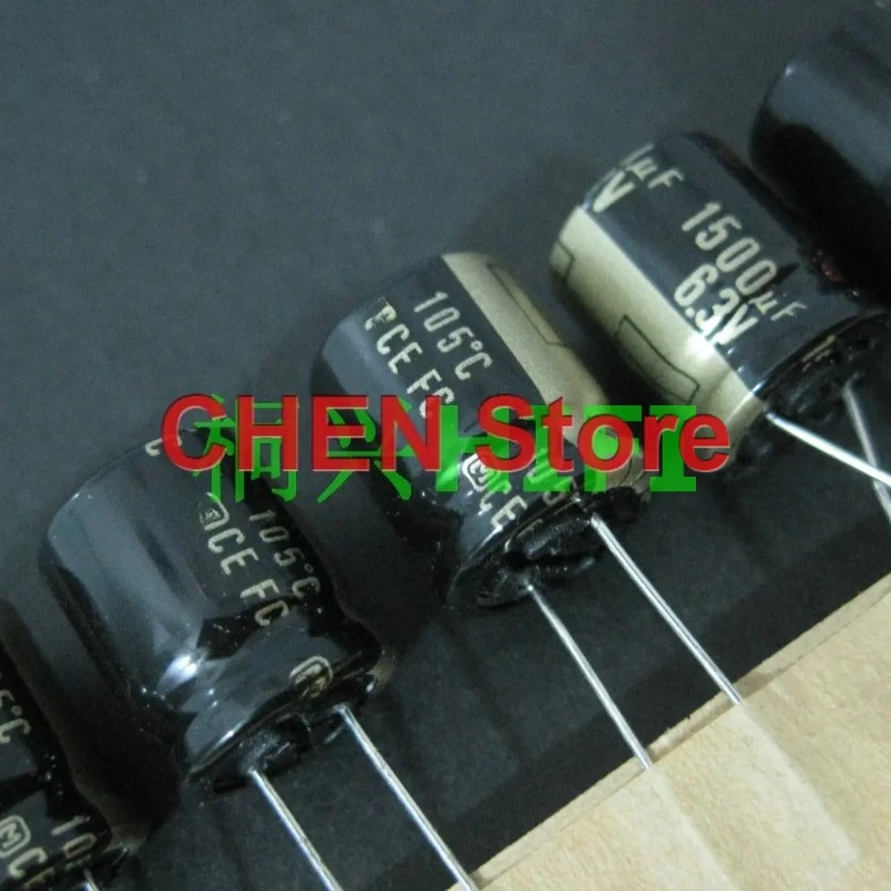 20PCS/lot Matsushita FC 6.3V 100UF 1800UF 1500UF 2200UF 4700UF 27UF 390UF 105C Electrolytic Capacitor free shipping
