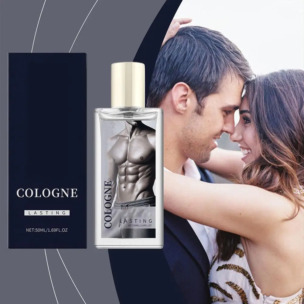 50ml High Quality Original Perfume For Men Lasting Fragrances Eau De Parfum Homber Body Spray Pheromone Deodorant