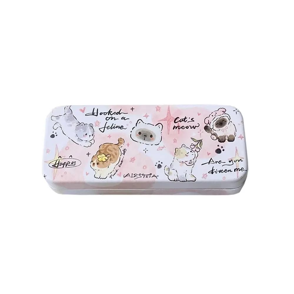 

Cute Cartoon Glasses Box Lightweight PU Leather Sunglasses Storage Case Cat Dog Pattern Eyeglasses Box Glasses Case