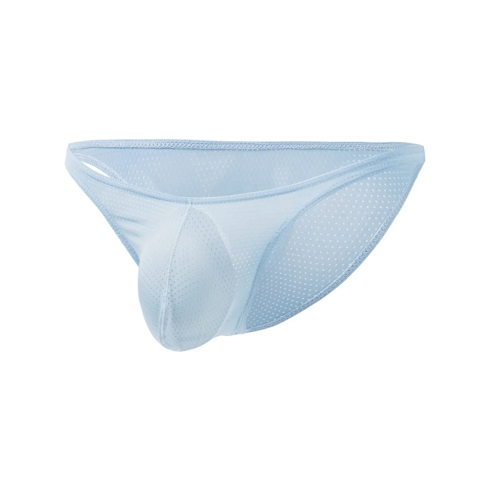 Men's Briefs Underwear Bulge Pouch Low-Waist Underpants Mesh Breathable  Jock Strap Panties Bottom Erotic Hombre Male Lingerie