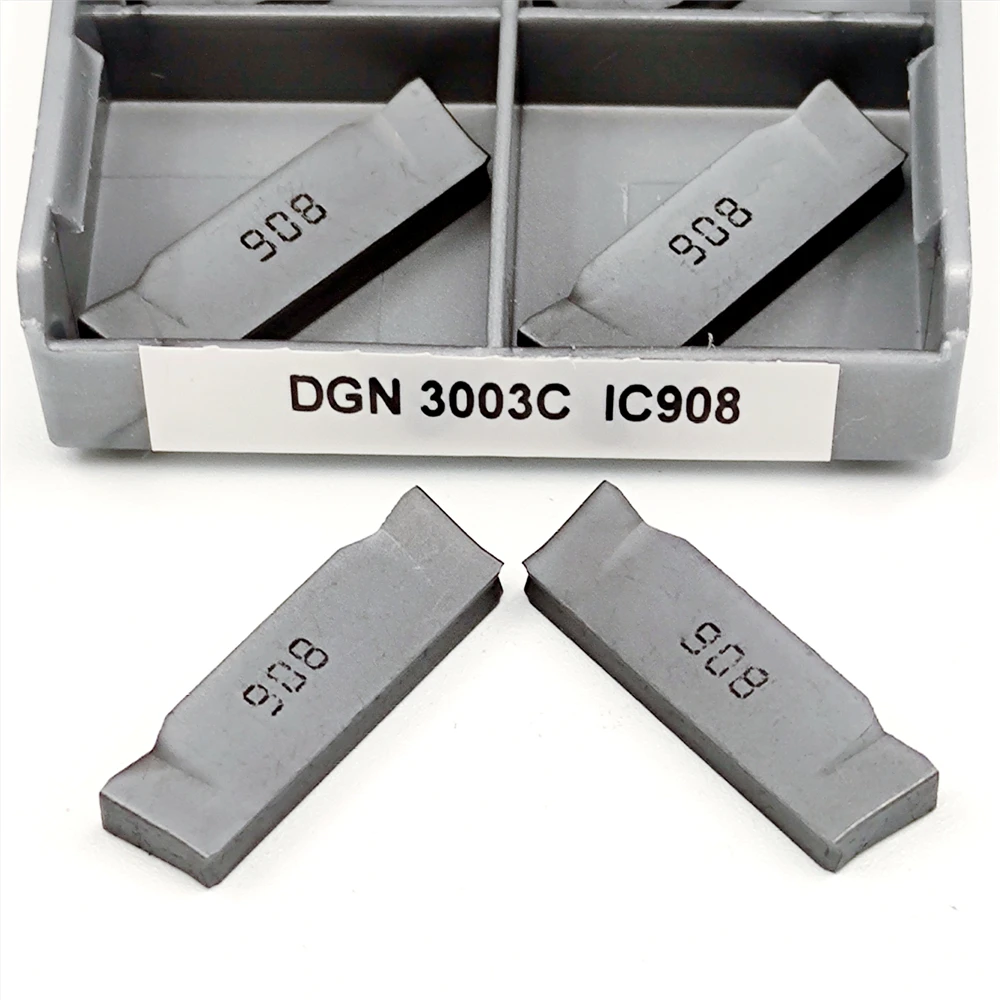 عالية الجودة DGN2002C 2002J DGN3003C 3003J IC908 2 مللي متر 3 مللي متر CNC كربيد إدراج مشقوق DGN 3003C لأداة قطع طحن الحز