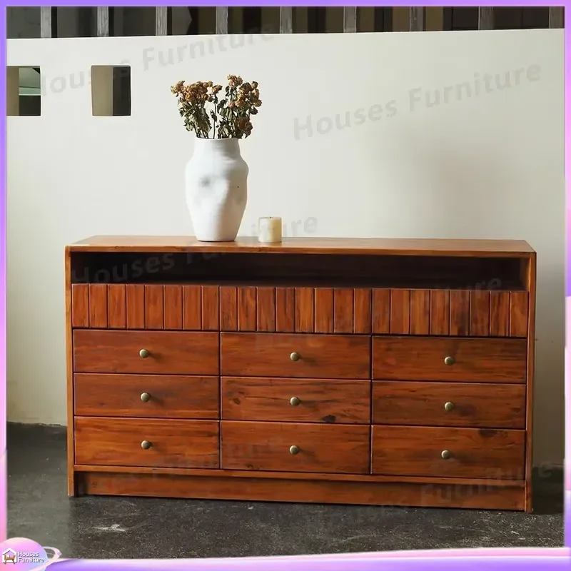 Solid Wood Shoe Cabinet Entryway Storage Bench with Doors Modern Hallway Organizer Furniture Home Kitchen Locker Commercial