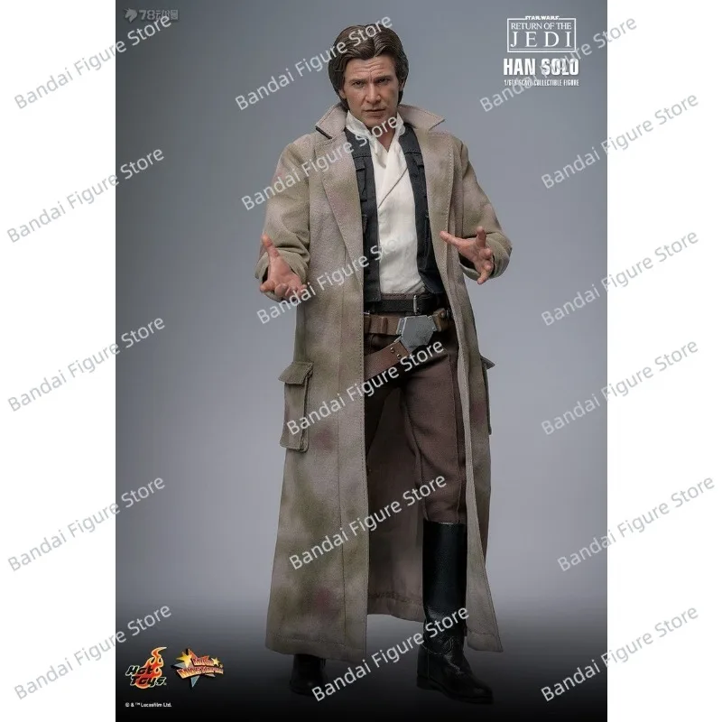 HOTTOYS HT MMS740 1/6 مقياس هان سولو كاكي سترة واقية رجل عمل الشكل حرب النجوم فيلم محاكاة 12 "مجموعة كاملة هدايا الجندي
