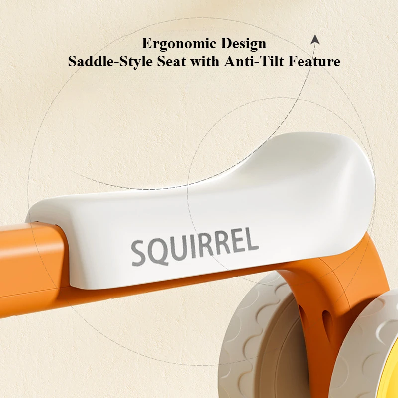 아기 밸런스 자전거 4륜 보행기 페달 없는 유아용 야외 라이드온 장난감 1-3세 어린이 생일 선물