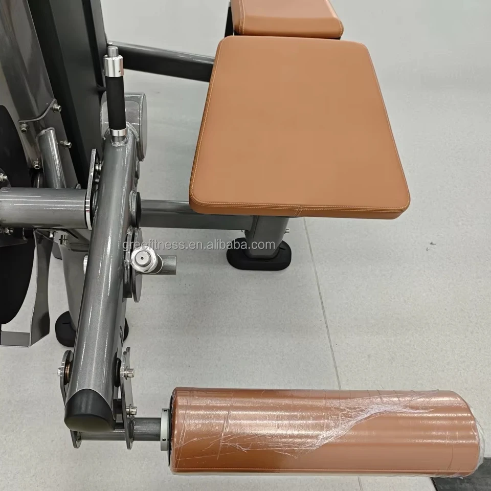 

Commercial Multi-Function Gym Strength Equipment Horizontal Curved Leg Trainer with Steel Hook Leg Prone Flexion Leg Curl
