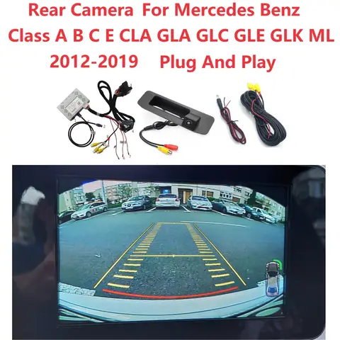 메르세데스 벤츠 클래스 A B C E CLA GLA GLC GLE GLK ML W166 W176 W205 W204 W246 W253 X156 X204 W212 용 역방향 카메라 인터페이스