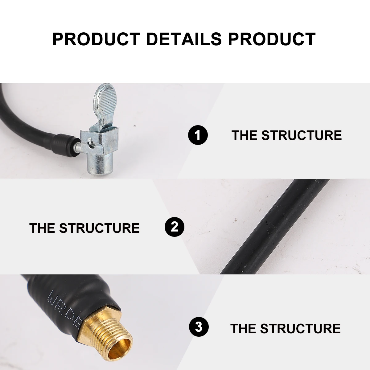 

80 Cm Inflatable Pipe Extension Tube Bike Pump Air for Mattresses Inflator Plastic Inflating Hose