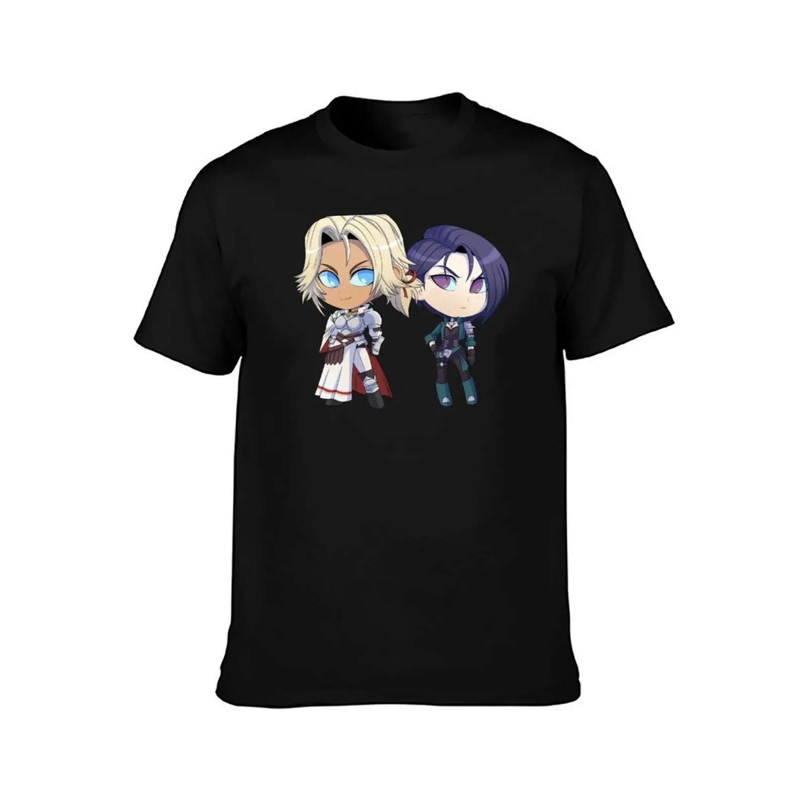 كاثرين وشمير - شعار النار ثلاثة منازل - تشيبي كتي تي شيرت تي شيرت للرجل تي شيرت جرافيك تي شيرت #2