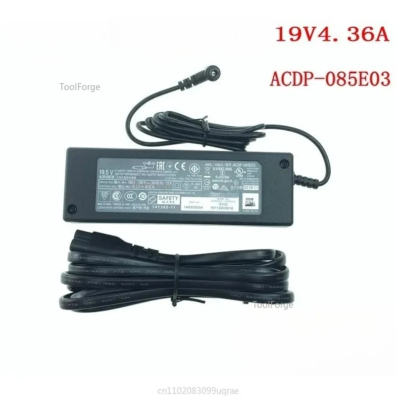 

Подходит для нового блока питания ЖК-телевизора 19,5 В, 4,36 А, шнур питания ACDP-085E03/P01