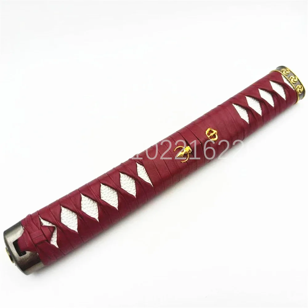 Brand New 26cm Handle Battle Tsuka Hilt Alloy Fuchi Menuki Kashira For Real Japanese Japan Samurai Katana Sword Fittings