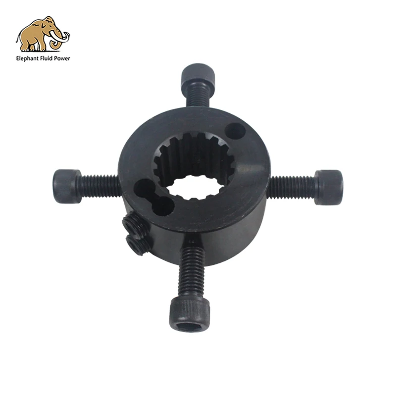 

Fast delivery Excavator connection glue spline 32# 14cm 4 Hole 16T 85*46*40*45