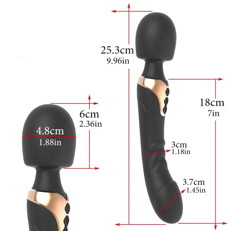 Wireless Wand Vibrators สําหรับผู้หญิง G-Spot Stimulators Anal Plugs เพิ่ม Pleasure Intimacy เพศของเล่นสําหรับผู้เริ่มต้นผจญภัย