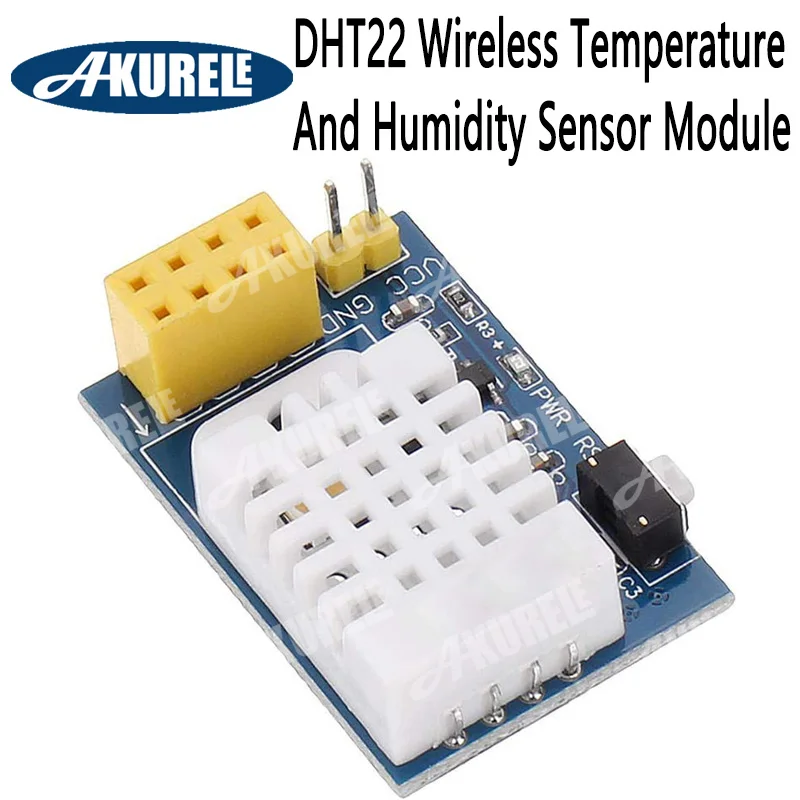 ESP8266 ESP-01S ESP-01 WIFI Interface AM2302 DHT22 Temperatura sem fio e Módulo Sensor de Umidade para Arduino DHT-22