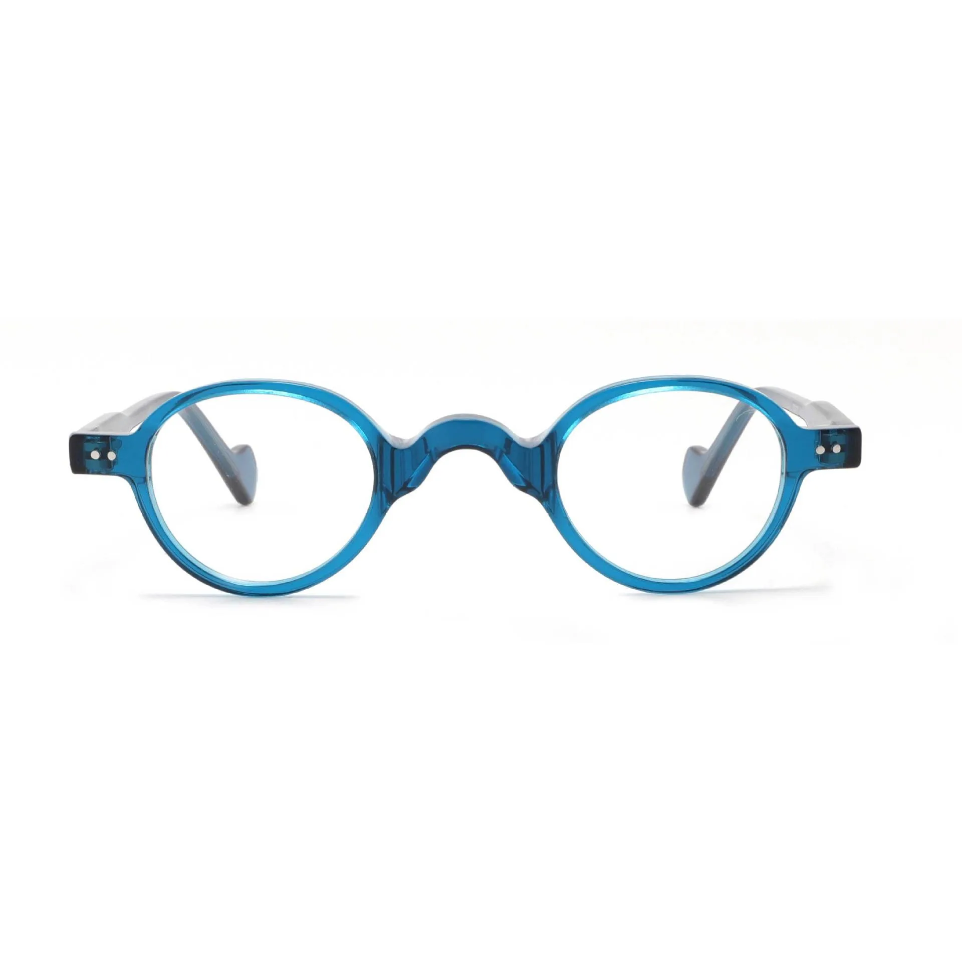 إطار النظارات البصرية مصمم العلامة التجارية يدوية الصنع البيضاوي النظارات قصر النظر وصفة طبية النظارات النسائية العصرية